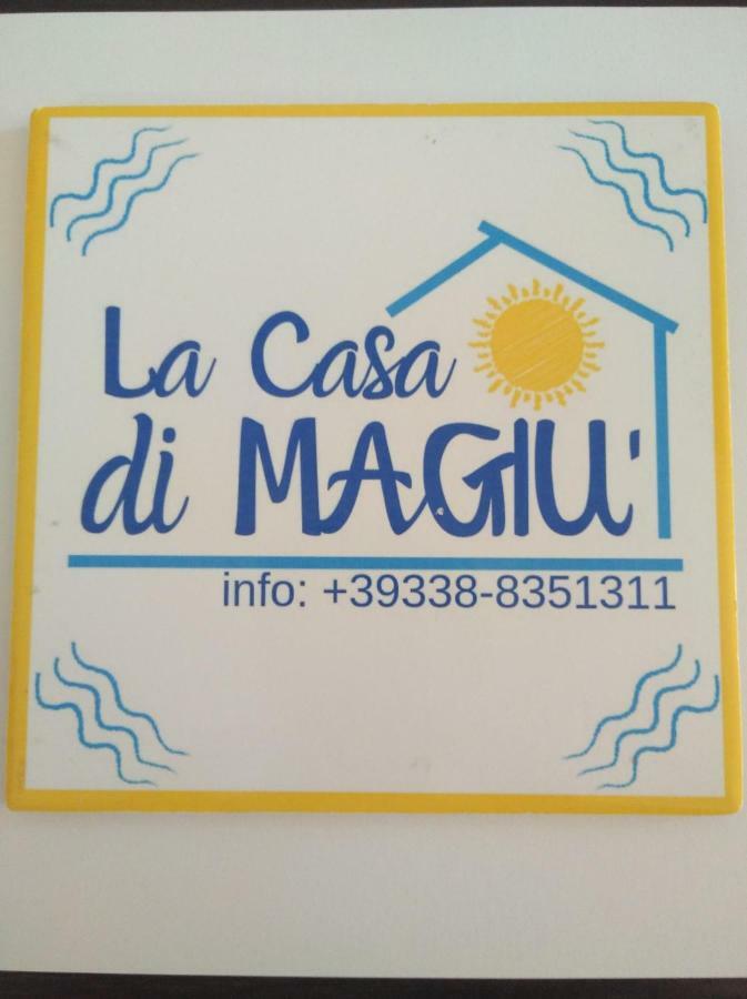 La Casa Di Magiu Apartman Terrasini Kültér fotó